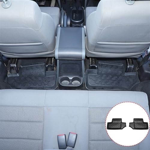 Tapis en caoutchouc antidérapant Jeep Wrangler JK étanche arrière - 5