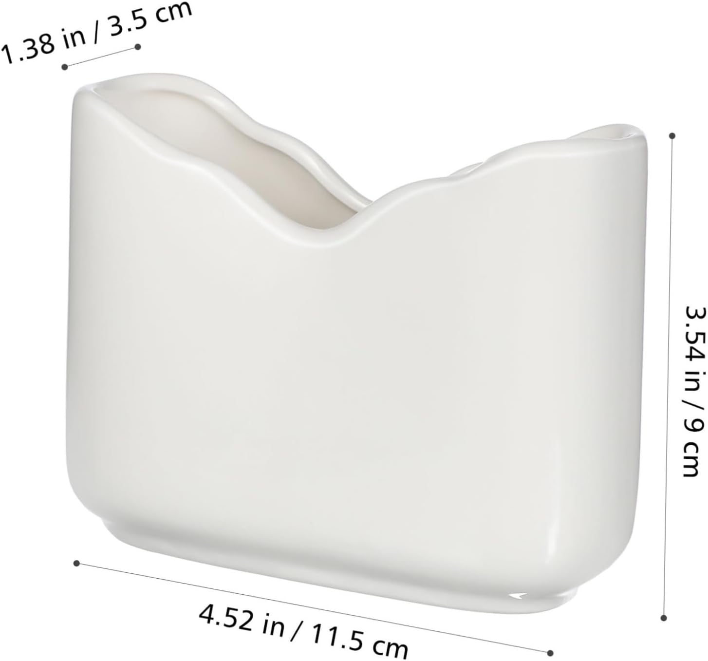 Ceramic Napkin Holder Napkin Storage Stand Serviette Holder Paper Tissue