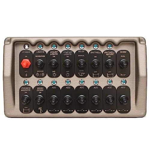 Boat Switch Panel 206026 | 260 LTS Pro Bronze Plastic