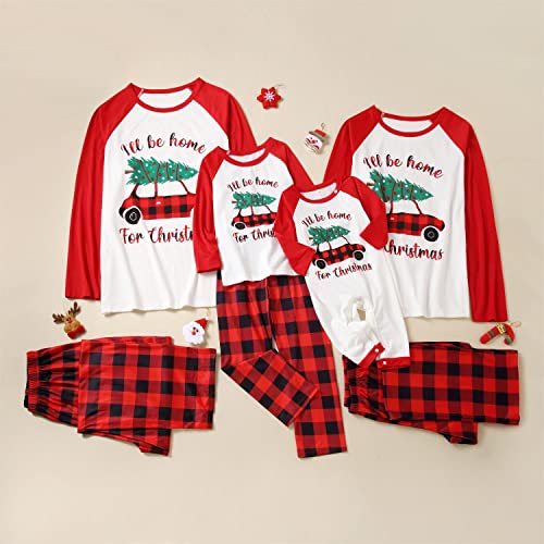 CHUJI Familie Pyjamas Matching Christmas Sets Weihnachten Nachtwäsche Nachtwäsche Set Kleidung Langarm PJS Set Weihnachten Holiday Nightshir Cover
