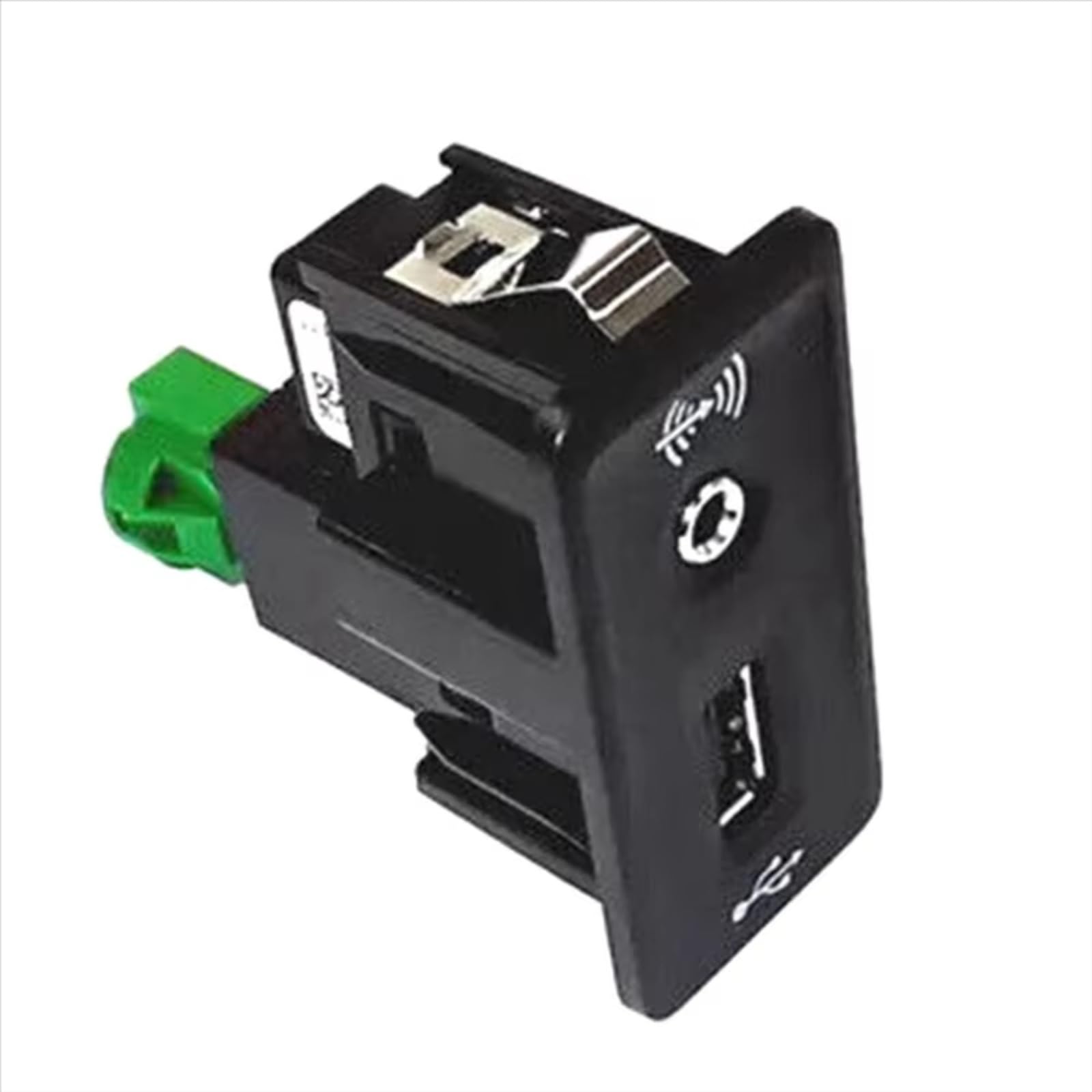 Toma De Puerto USB Auxiliar Compatible Con VW Para Golf 7 Para Lamando 5G0035222E Kit De Adaptador De Conector De Interfaz Auxiliar USB Interruptor Carplay