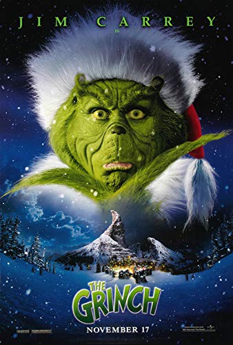 Original 2000 Grinch Poster 27x40