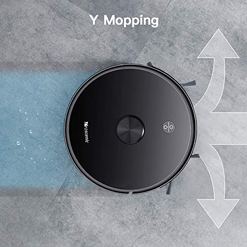 Proscenic M7 PRO WLAN Saugroboter, Staubsauger Roboter mit Laser-Navigation, App- und Alexa Steuerung, Saugroboter mit Wischfunktion, starke Saugkraft für Tierhaare und Teppiche - 3