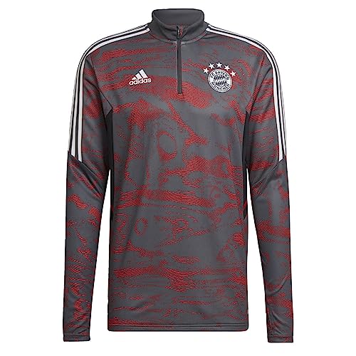 adidas FC Bayern Condivo 22 Training Top Men's, Red / Grey Six, XL