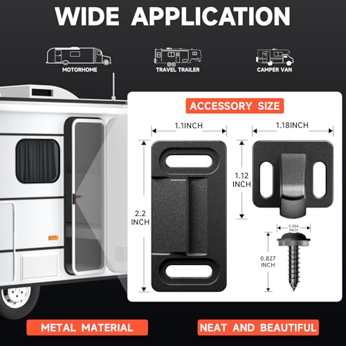 Zinc Alloy RV Screen Door Latch,RV Screen Door Handle,Camper Door Latch by whciaxd - Used condition - Image 5
