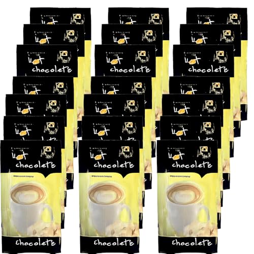 Instant Hot Chocolate 28g Sachets – Rich & Creamy Drinking Chocolate, Individually Wrapped Single Serve Packets, Perfect for Travel, Office & Home (50 x Sachets)