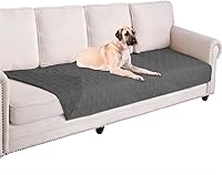 Vista 28 de Ameritex Funda impermeable para cama de perro, manta reversible para mascotas, para muebles, cama, sofá, sillón