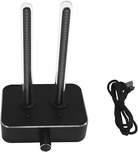 Miniatura 8 de Analizador de espectro de audio, colorido RGB, visualizador de audio de ritmo de música RGB, tubo Nixie activado por sonido, barra de luz LED USB