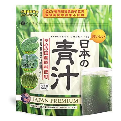 FINE Nihon No AOJIRU | Powder | 100g [Japanese Import] Cover