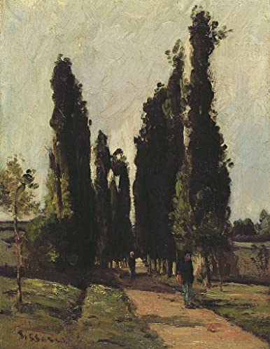 Tableaux de maître Pissarro et toile décorative de paysage 60x90cm