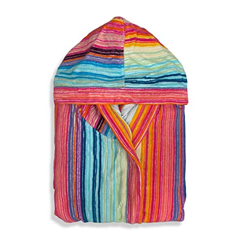 Nada Home Accappatoio Donna in Spugna Cinigliata 100% Cotone con