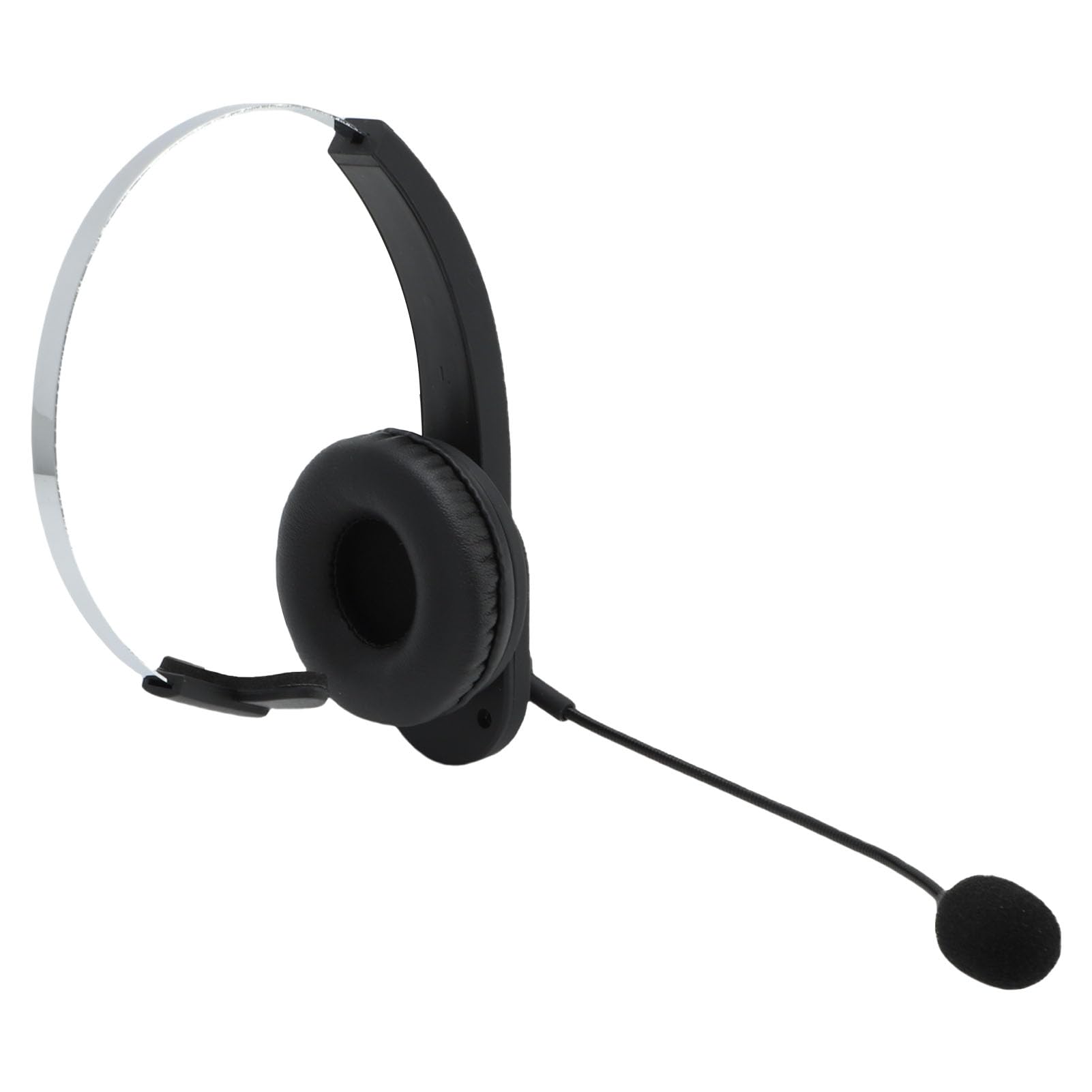 Trucker Headset, AI Noise Cancelling Microphone, USB Dongle, 50 Hours Battery, Wireless Headset for PC Cell Phones Computer with Stable Connection, for Work Meetings-image-6