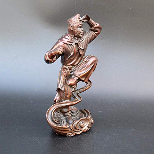 Décorations pour la maison et objets de collection : sculptures d'animaux en cuivre pur - 5