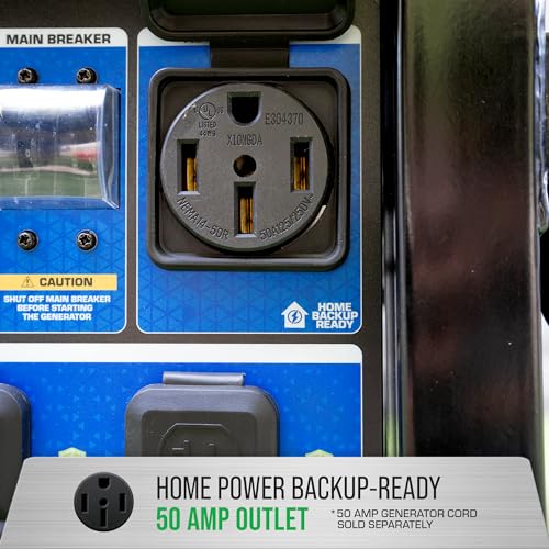Duromax XP15000HXT 15,000 Watt Tri Fuel Portable Home Power Backup Hxt Generator W/Co Alert thumb #3