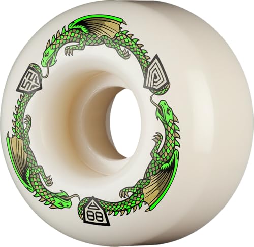 Image of Powell Peralta Dragon Formula Skateboard Wheels 88A, Radial V1, 52mm x 31mm