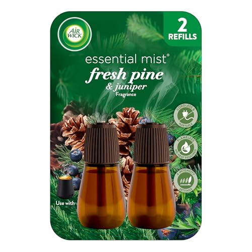 Air Wick Essential Mist Refill Fresh Pine & Juniper Air Freshener Essential Oils 2 Ct