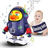 New-Star Baby Space Duck Toy 6-12 Months Toddler Dancing Musical Toys 1-3 Year Infant Crawling Toys