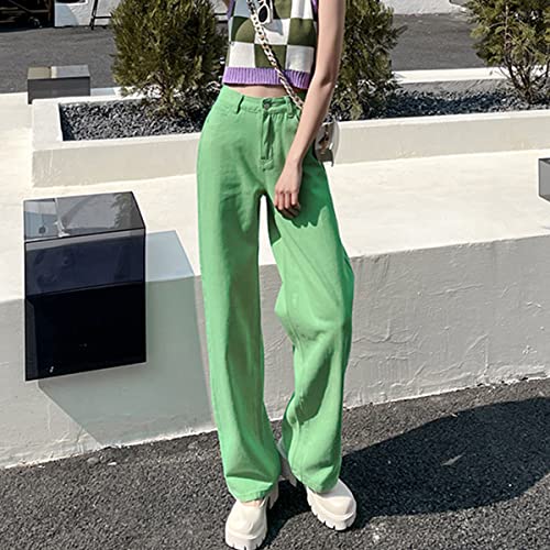 Women's High Waisted Straight Wide Leg Loose Fit Baggy Boyfriend Jeans Y2K Denim Pants for Teen Girl2