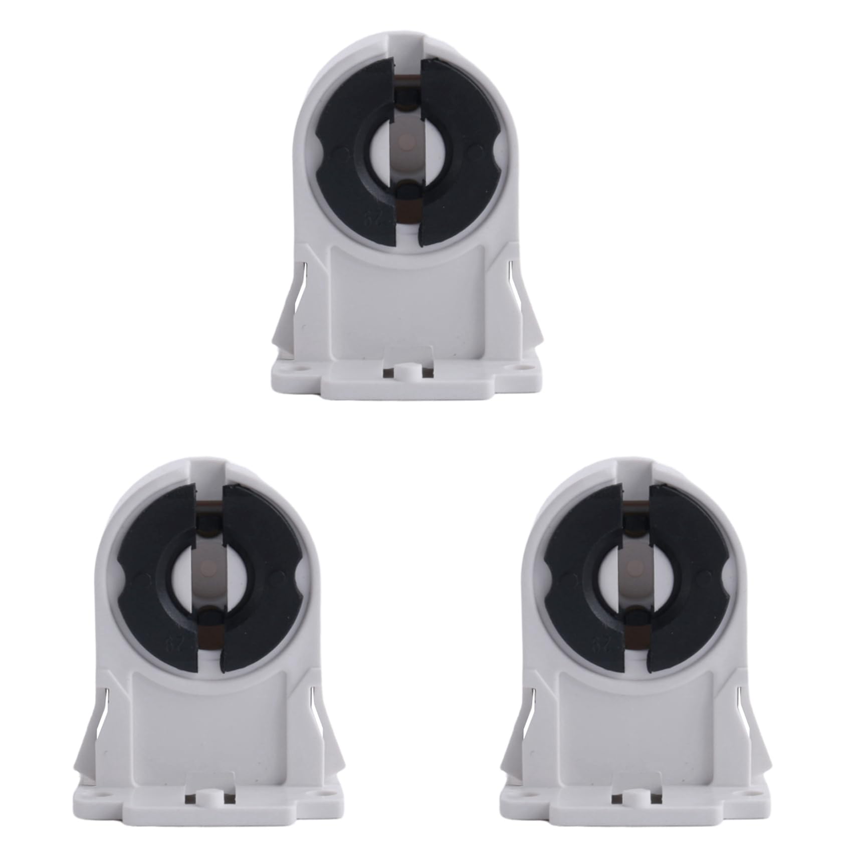 Hndhbfgrt 3X T8 Fluorescent Lighting Socket Lamp Holder