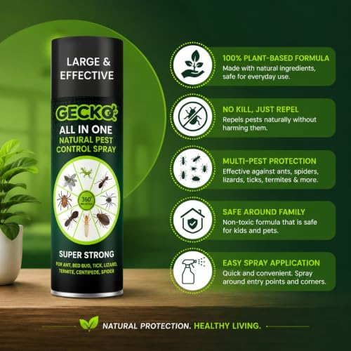 Image of All-in-One Insect & Rodent Repellent Spray | Effective Against Rats, Mice, Cockroaches, Lizards, Ants, Termites, Bed Bugs, Spiders, Flies & Centipedes | Child Safe | 120ml | Formulation XX