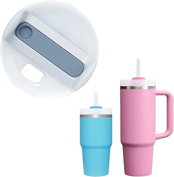 Replacement 30oz Tumbler Lid - Fit For Stanley 20oz, 30oz Adventure Quencher H2.0 Tumbler Blue
