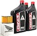 2005 HONDA TRX650FA/FGA FOURTRAX RINCON/RINCON GPSCAPE OIL CHANGE KIT