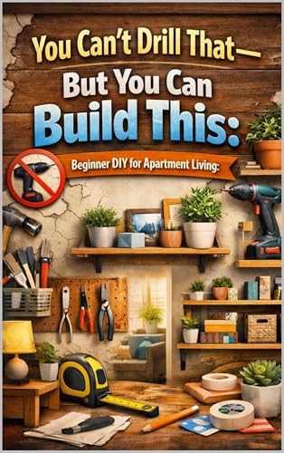 You Can’t Drill That—But You Can Build This: : Beginner DIY for Apartment Living