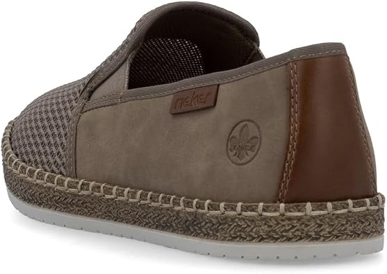Rieker Men's Leisure Loafer, Beige, 10