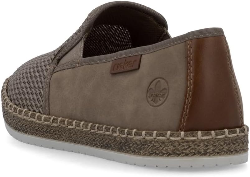 Rieker Men's Leisure Loafer, Beige, 10