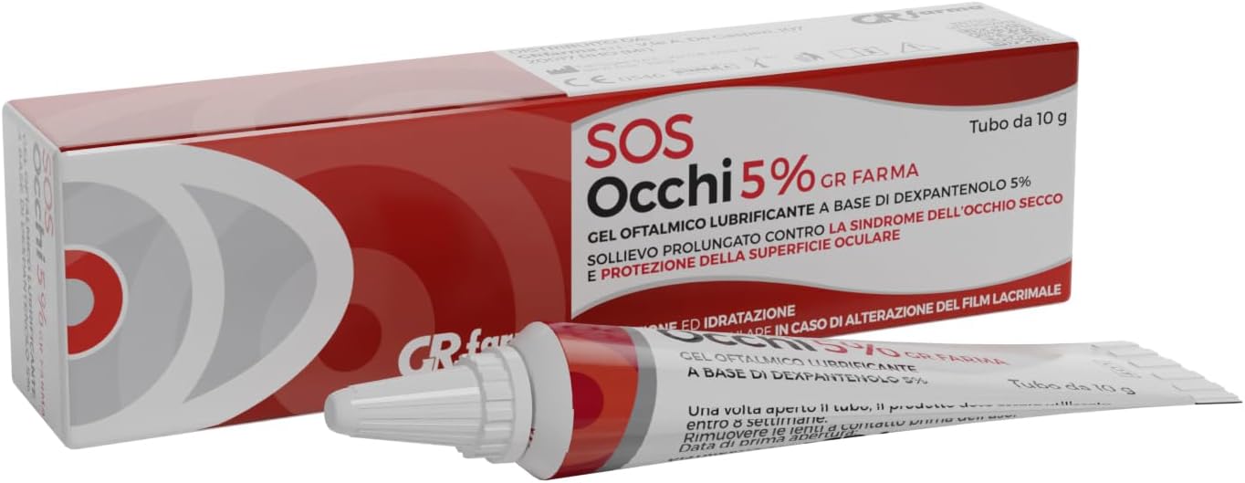 Sos Occhi 0,5% Gel Oftalmico GRFarma 10g