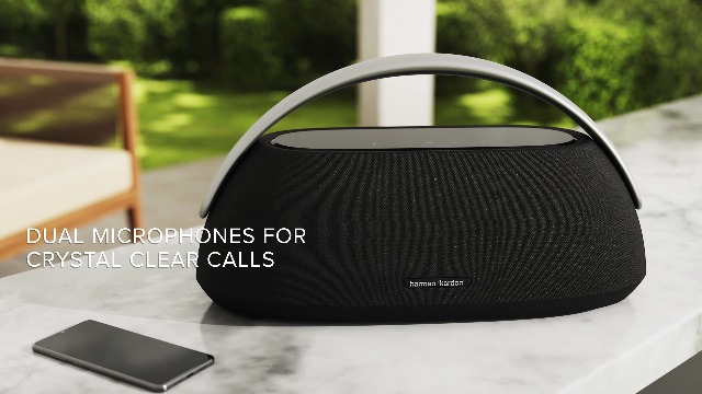 Harman Kardon Go + Play 3 Portable Bluetooth Speaker - Black