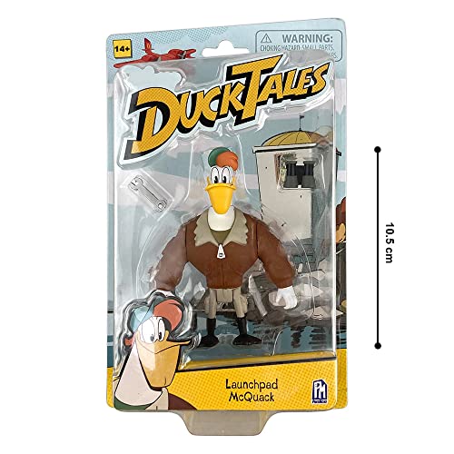 Ducktales Phatmojo 4 Inch Action Figure Small Size Figurine (Launchpad Mcquack) #TOP4