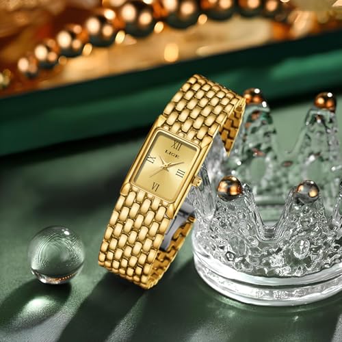 Image of LIGE Watches for Women Luxury Ladies Quartz Wrist Watches with Stainless Steel Bracelet,Waterproof.Womens Casual Fashion Small Watch Bracelet