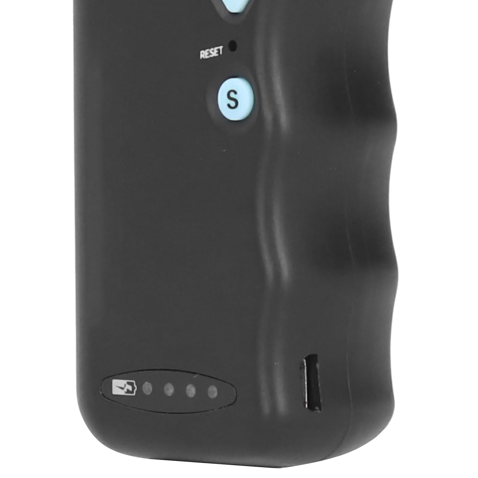 Intelligentes Gitarrenstimmgerät, 2-in-1-Smart-Tuner und Wickler-LCD-Display mit USB-Kabel für Gitarre, Ukulele, Chromatisches Stimmen (BLACK)