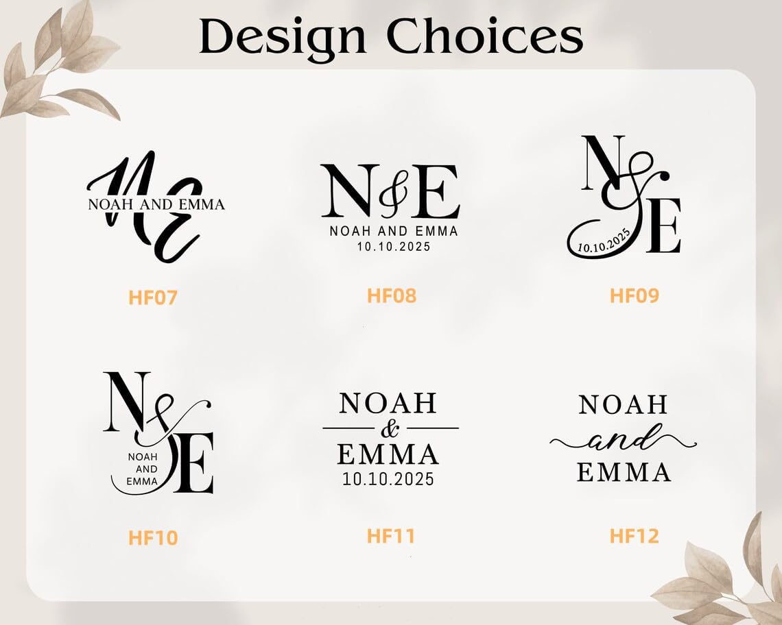 Custom Wedding Invitation Embosser - Monogram Forever Love Stamp, Wedding Stationery, Bridal Shower Gift, DIY Gift For Newlywed Couple