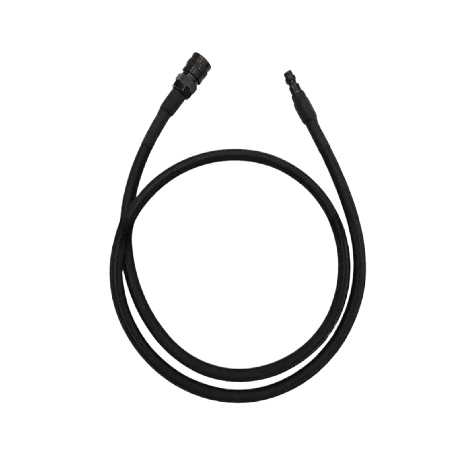 Tuyau gonflable tressé en nylon CO2 40 pouces flexible raccord rapide 200 psi air