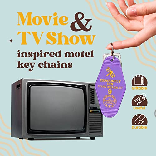 Image of Chillkat Vintage Hotel Motel Keychain