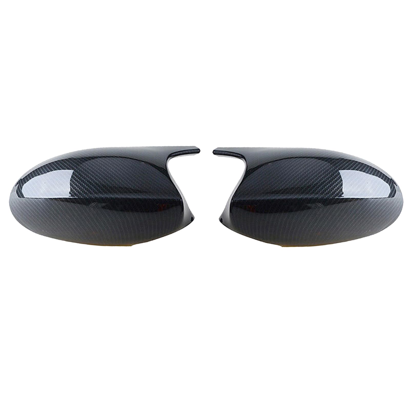 Carbon Fiber Side Mirror Cover Caps Compatible with BMW 2005-2008 E90 E91 / 2006-2009 E92 E93 PRE-LCI M3 Style