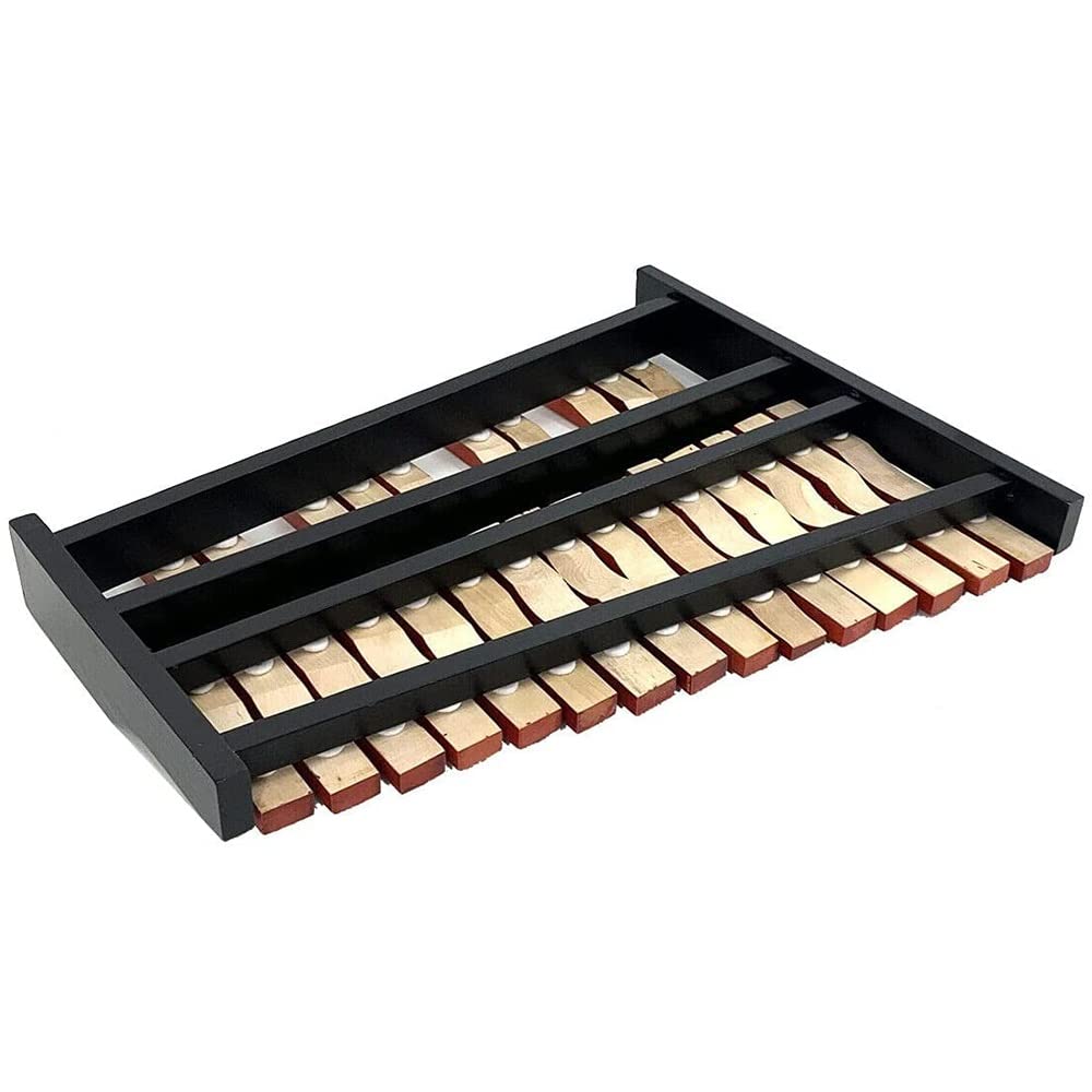 Set di strumenti a percussione xilofono in legno, con 2 mazzuole e custodia per il trasporto, professionale, per adulti e bambini