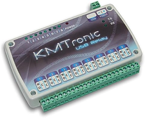 USB Eight Channel Relay Controller - Serial controlled