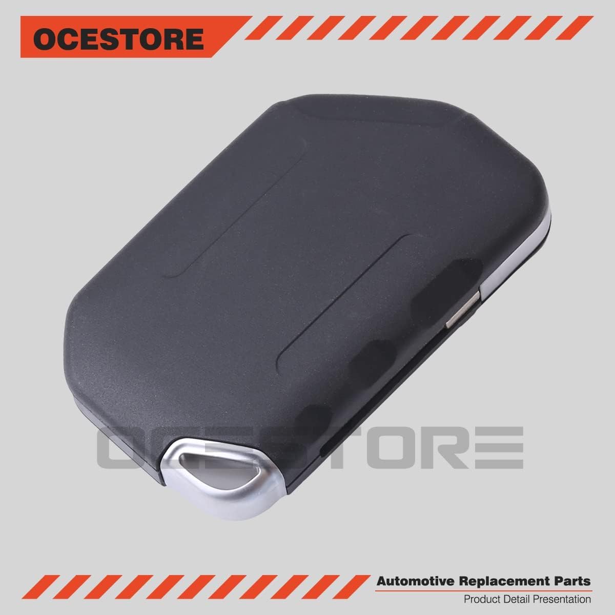 OCESTORE 2 pezzi OHT1130261 Portachiavi auto Keyless Control Entry Telecomando 3 pulsanti di ricambio per veicoli compatibile con Wrangler Gladiator 68416782AA