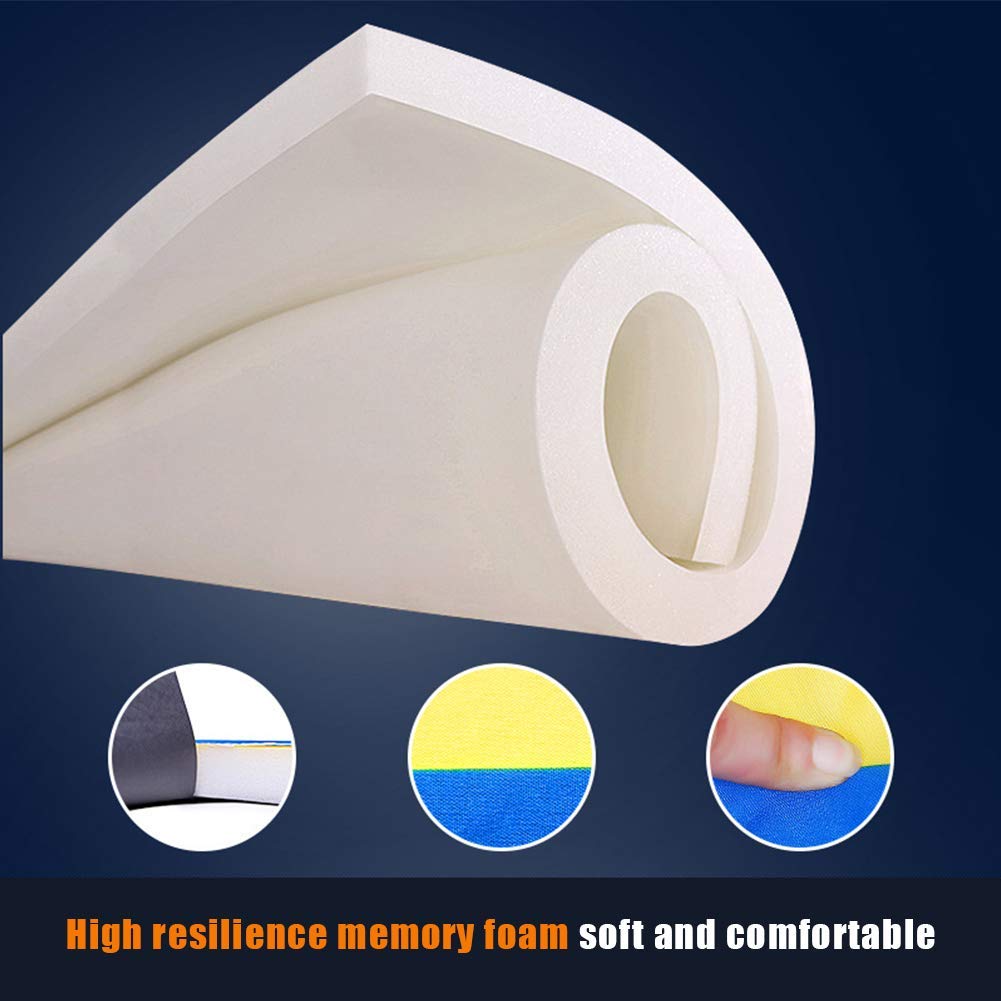 Doble Almohadilla Autoinflable, Colchoneta para Acampar Al Aire Libre con Almohada, Colchón De Espuma A Prueba De Humedad De 3 Cm, Colchón De Aire, Diseño De Costuras, para Caminar, Viajar