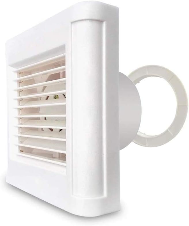 Home Ventilation Fan Bathroom Garage Exhaust Fan Ceiling and Wall Mount Exhaust Fan for Kitchen/Bathroom, Super Silent, Strong Exhaust