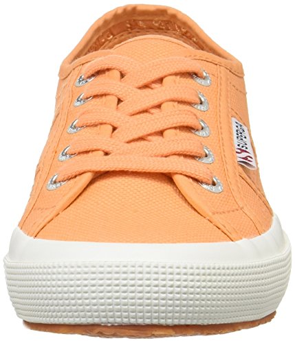 Image of Superga Women's Fashion Low-Top Trainers, Orange (Orange Clay), 6.5 UK