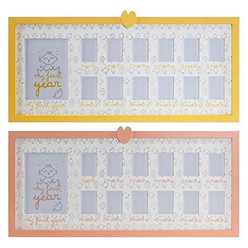 Dekodonia S3006594 Marco De Fotos Madera Cristal, Pollo, 63 X 1 X 29 Cm, 2 Pcs