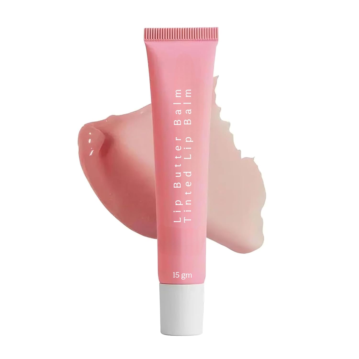 Bajajbeautyshop Tinted Lip Butter Balm - Conditioning Vegan Lip Balm for Instant Moisture, Shine & Hydration - Sheer-Tinted, Soothing Skincare