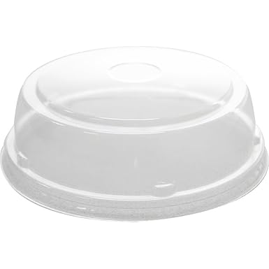 Karat C-KDL142-PET 24-32 oz PET Food Container Dome Lids (Case of 600)