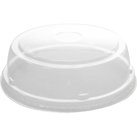Karat C-KDL142-PET 24-32 oz PET Food Container Dome Lids (Case of 600)