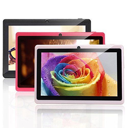 iRulu X1s HD TFT Display, 41.5GHZ Quad core, 7 inch Google Android 4.4 Tablet, Dual Camera, Google Play Pre-load, 8GB Storage (White)