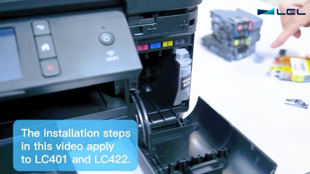 LCL LC422XL Black High Yield Ink Cartridge Compatible With Brother LC422 LC422XL LC422BK LC422XLBK Compatible For Brother MFC-J5340DW MFC-J5345DW MFC -J5740DW MFC-J6540DW MFC-J6940DW (3-Pack - View #6